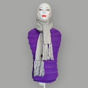 BigStup Womens Chic Cream Scarf